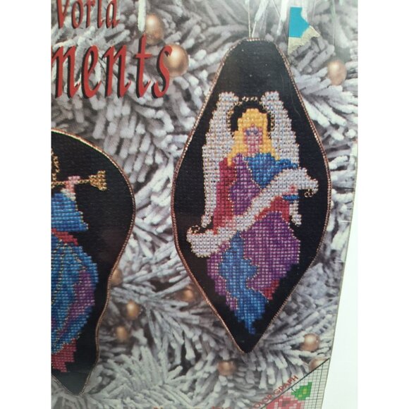 Designs for the Needle Old World Ornaments Kit Angels #1705 NIP - Picture 3 of 6
